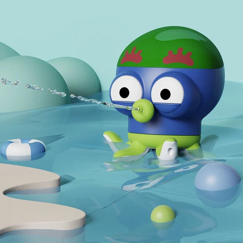 Kids Water Gliders | Octopus Toy | Bath Play Lightweight Design Soft