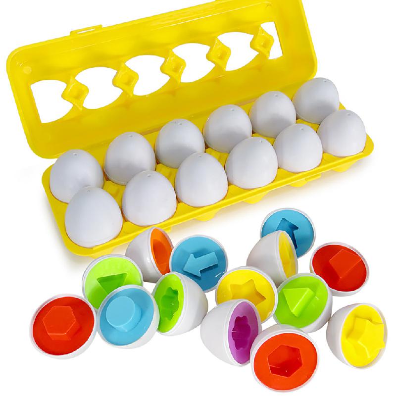 Kids Egg Puzzle | Brain Teaser Toy | Educational Game Soft Fabric