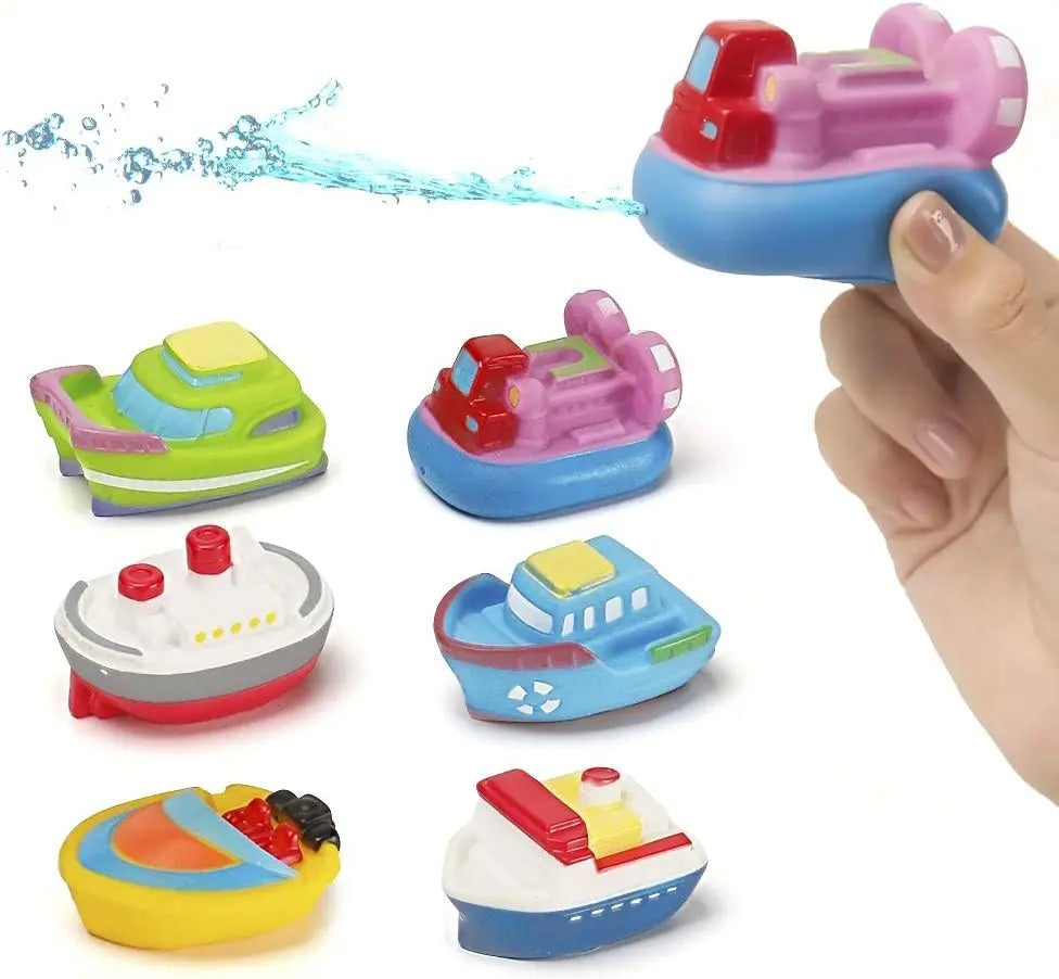 Kids Water Boat Toy | Bath Time Play | Float Design Unisex Design