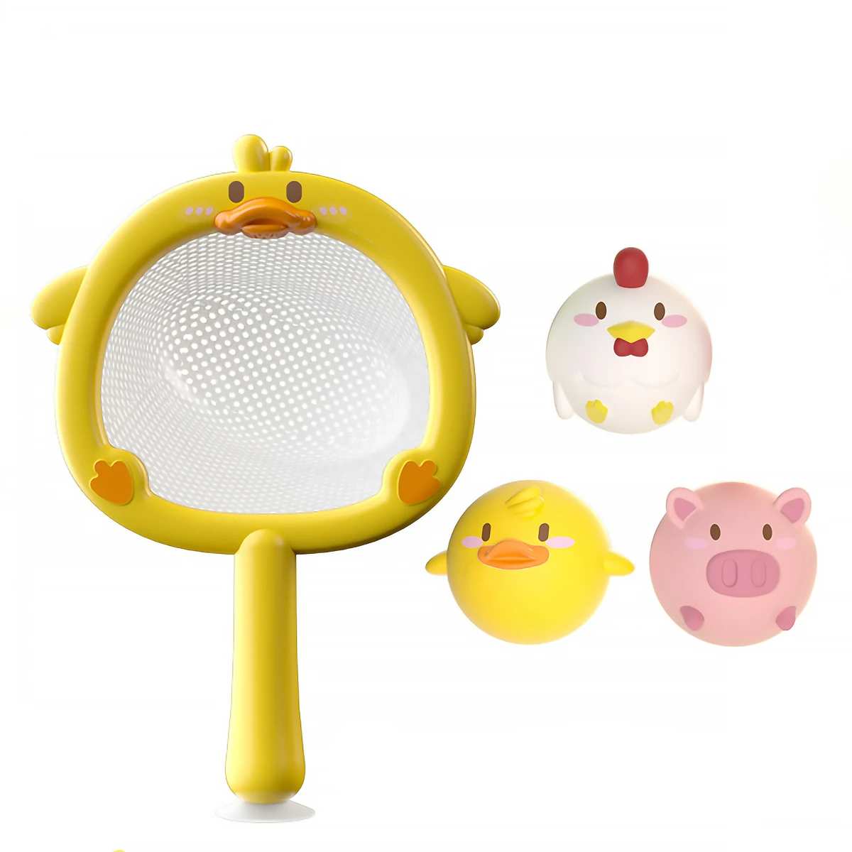 Kids Bath Toy | Fishing Net | Water Play Set Lightweight Design Soft