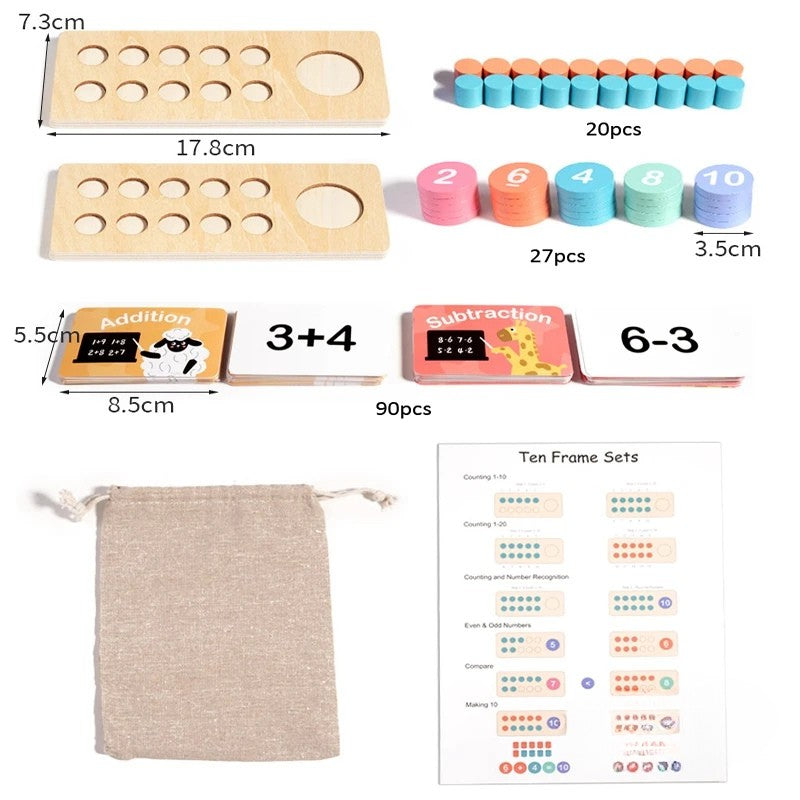 Woods™ - Make Math Easy - Math Playset for Kids