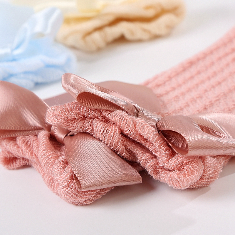 LittleCharm – Soft & Stylish – Girls' Knee Socks with Bow