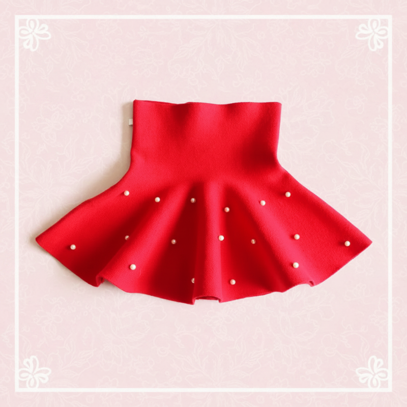 Girls Knitted Skirt – Comfort & Style – Kids Skirt