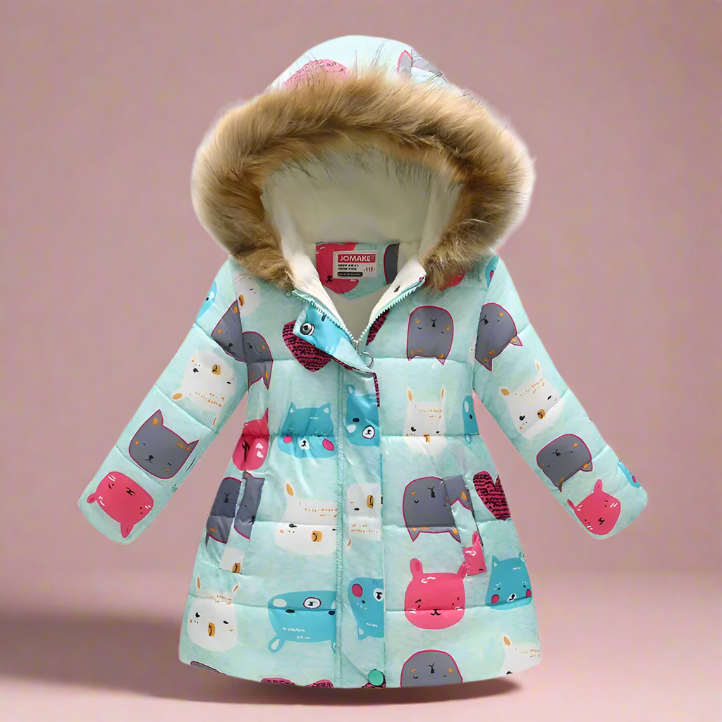 CozyTrend – Elegant & Cozy – Padded Winter Jacket for Girls