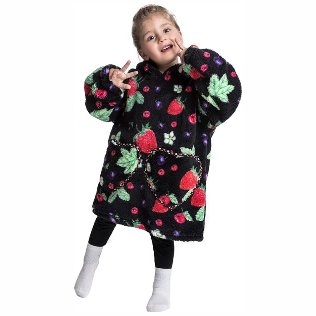HappySnug – Cute and Comfortable – Children’s Blanket with Hood