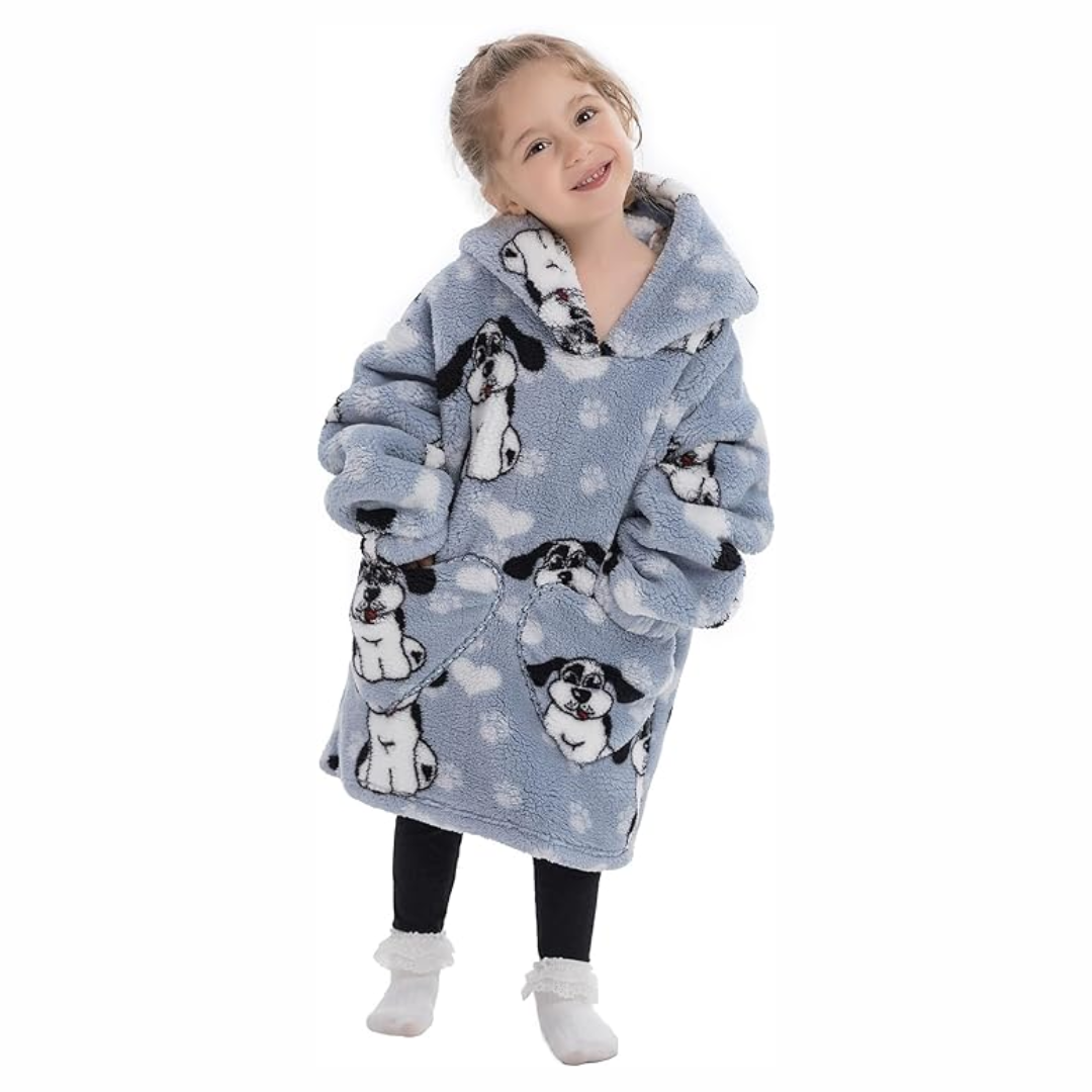 HappySnug – Cute and Comfortable – Children’s Blanket with Hood