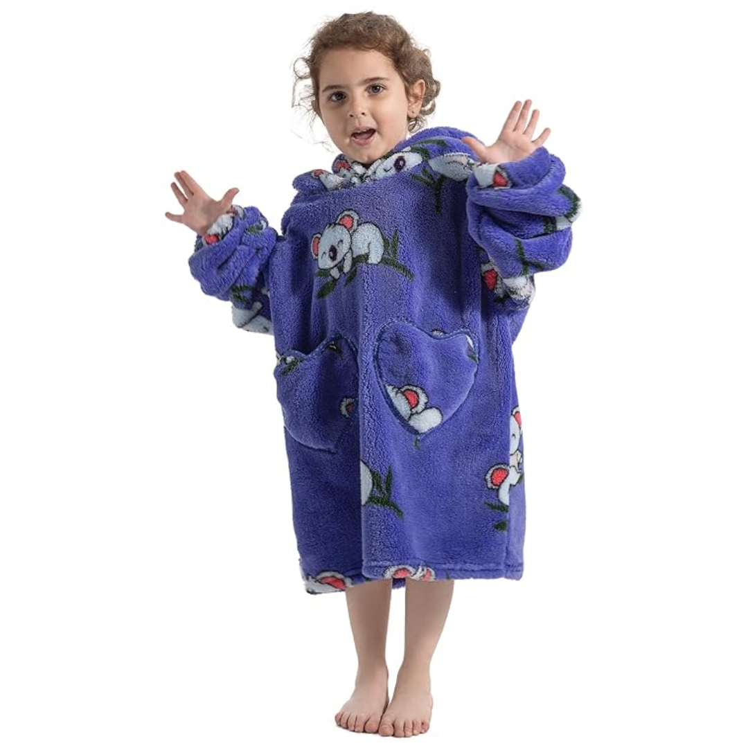 HappySnug – Cute and Comfortable – Children’s Blanket with Hood