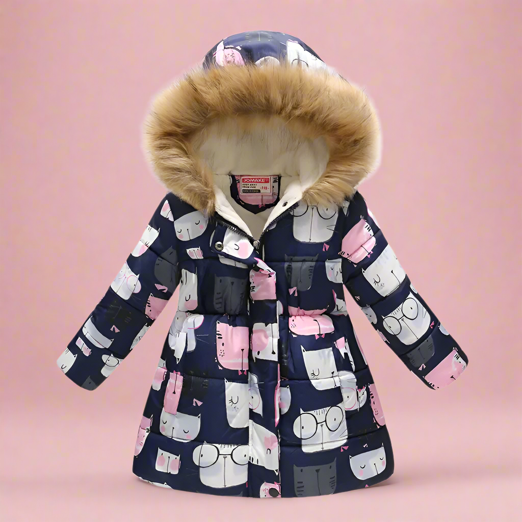 CozyTrend – Elegant & Cozy – Padded Winter Jacket for Girls