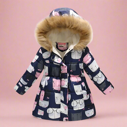CozyTrend – Elegant & Cozy – Padded Winter Jacket for Girls