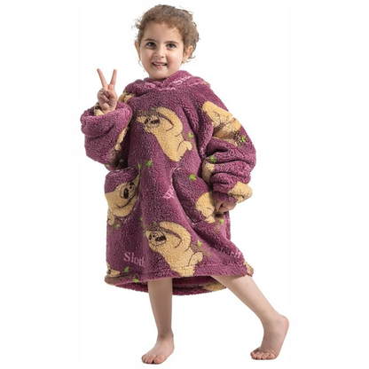 HappySnug – Cute and Comfortable – Children’s Blanket with Hood