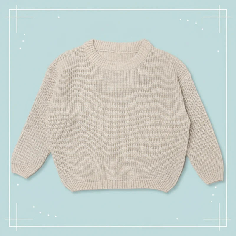 TinyStitch – Personalized Knitted Name Sweater for Babies & Children
