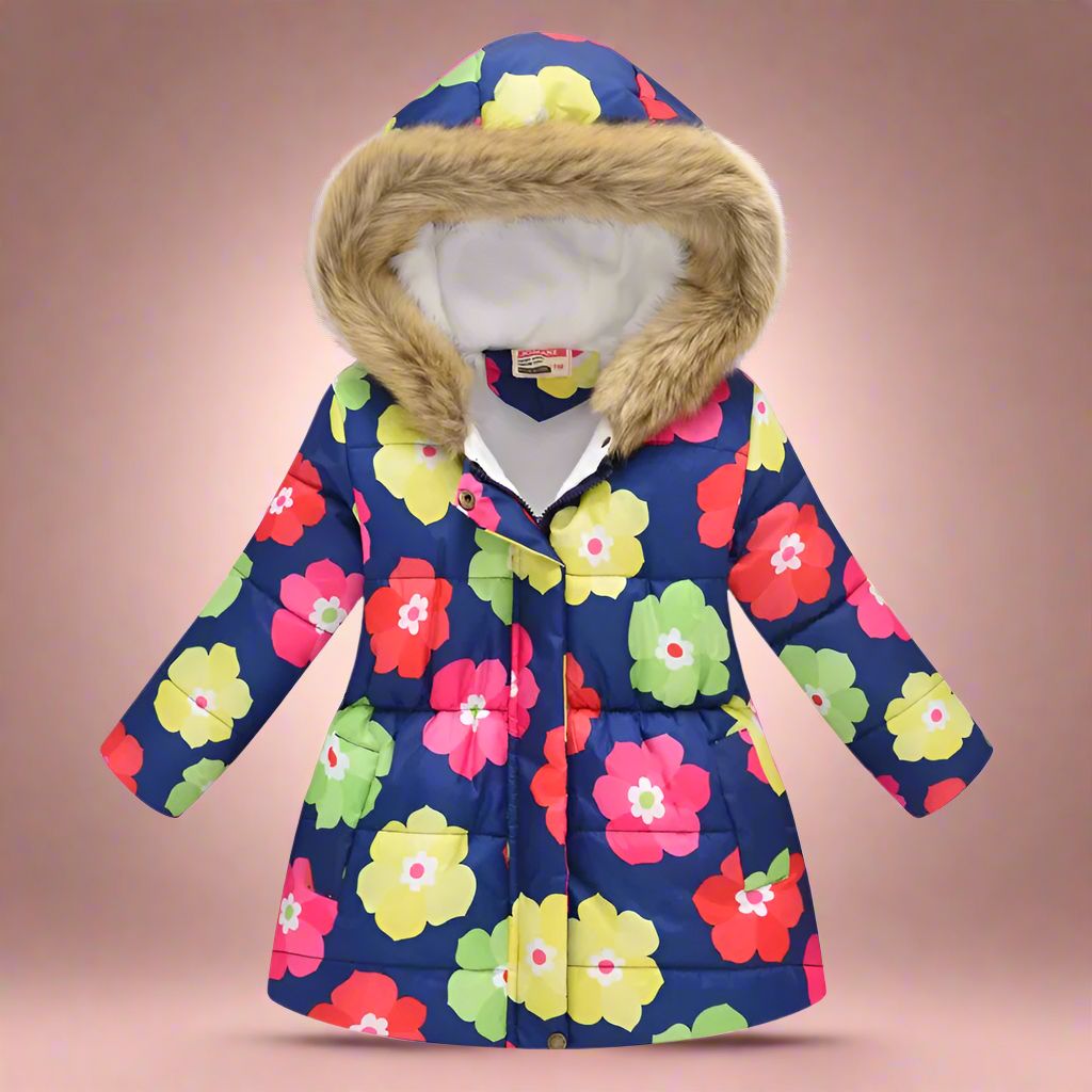 CozyTrend – Elegant & Cozy – Padded Winter Jacket for Girls