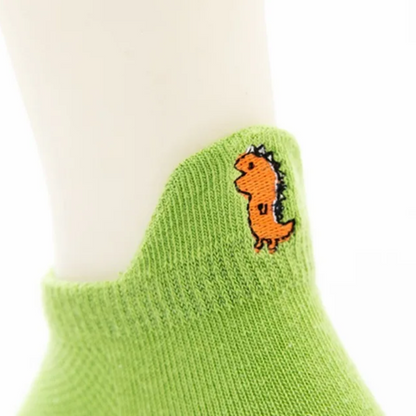 PlayfulToes – Colorful & Soft – Low Children's Socks (Set of 5)