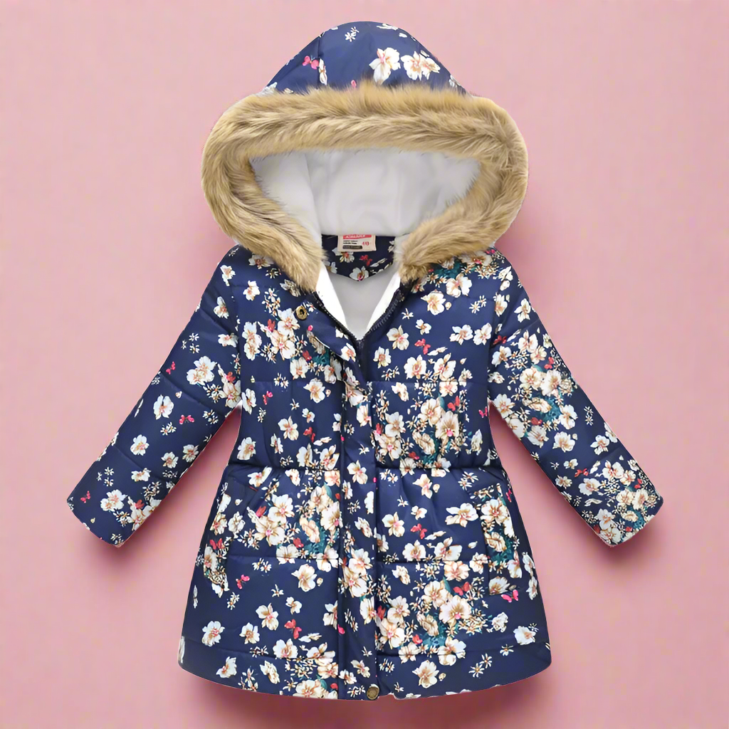 CozyTrend – Elegant & Cozy – Padded Winter Jacket for Girls