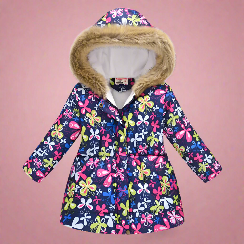 CozyTrend – Elegant & Cozy – Padded Winter Jacket for Girls