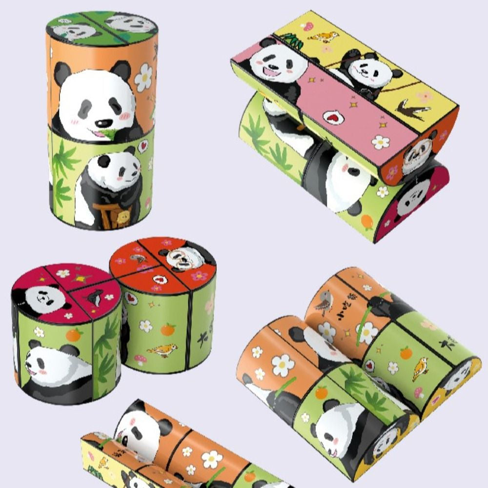 Panda Puzzle™ - educational entertainment - Puzzle Cube