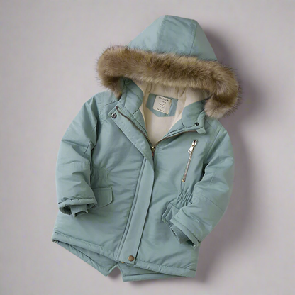 CozyTrend – Elegant & Warm – Parka Winter Jacket with Fur Collar