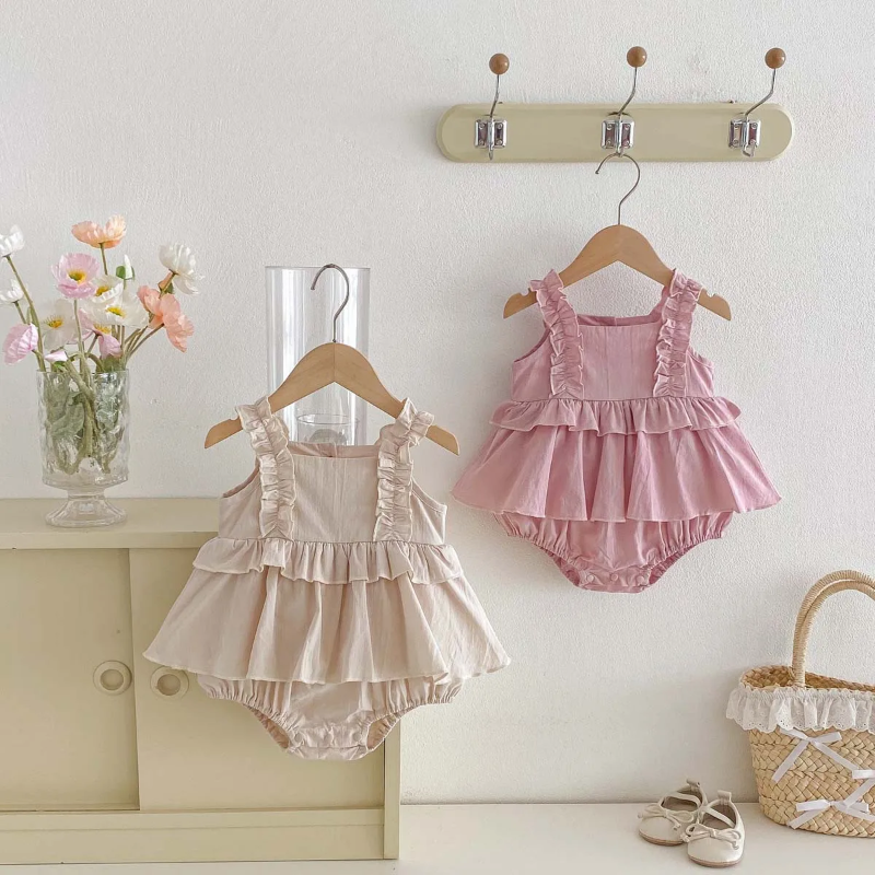 TinyBloom – Cute & Soft – Baby & Toddler Dress with Ruffles