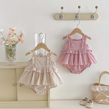 TinyBloom – Cute & Soft – Baby & Toddler Dress with Ruffles
