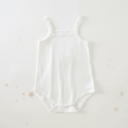 Summer Bodysuit – Lightweight & Comfortable – Knitted Baby Romper