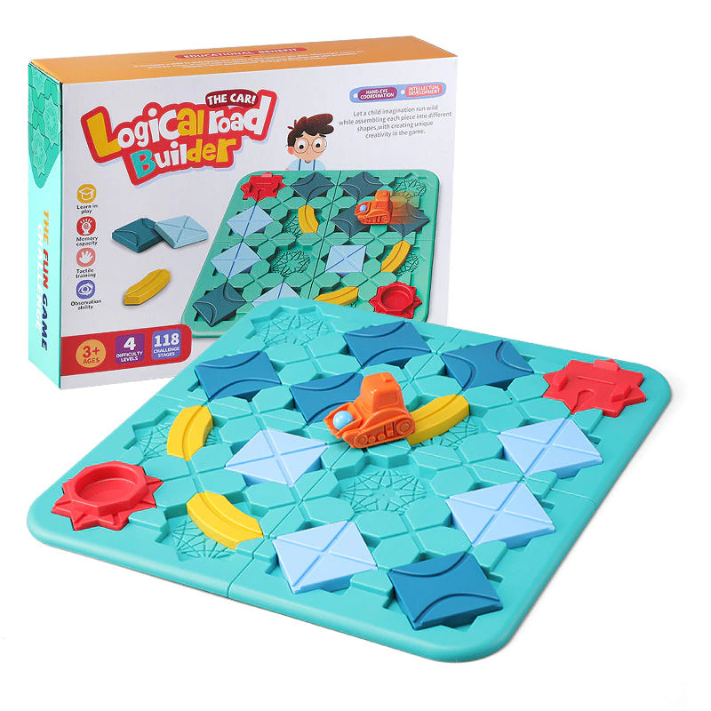 Kids Road Builder | Logic Blocks | Path Game Lightweight Design Soft