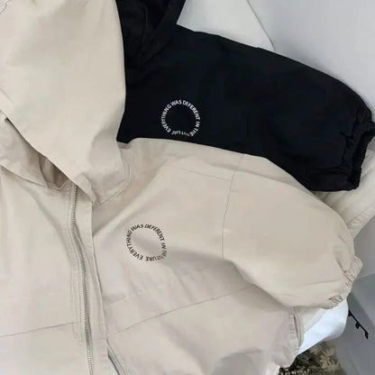 Mini Fashion – Weatherproof & Lightweight – Windbreaker with Hood