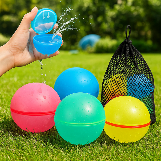 Kids Water Balloons | Reusable Design | Outdoor Play Unisex Design