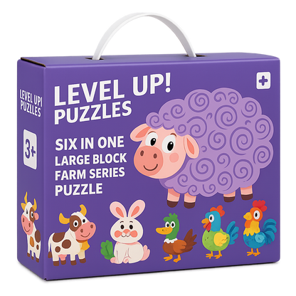 Woods™ - Fine Motor Skills & Creative - 6-in-1 Puzzle