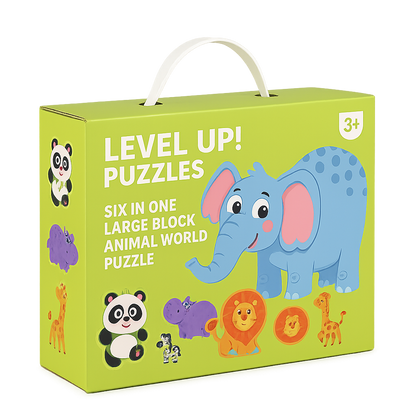 Woods™ - Fine Motor Skills & Creative - 6-in-1 Puzzle