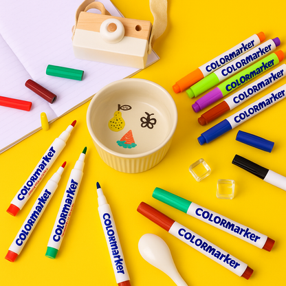 Magic Water Pen™ | Creative Artworks in Water - Waterpaint (+ FREE Ceramic Spoon)