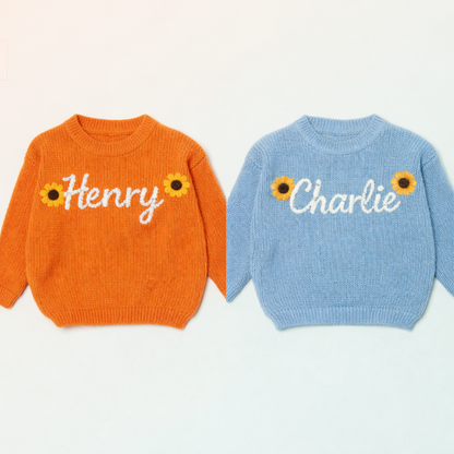TinyStitch – Personalized Knitted Name Sweater for Children