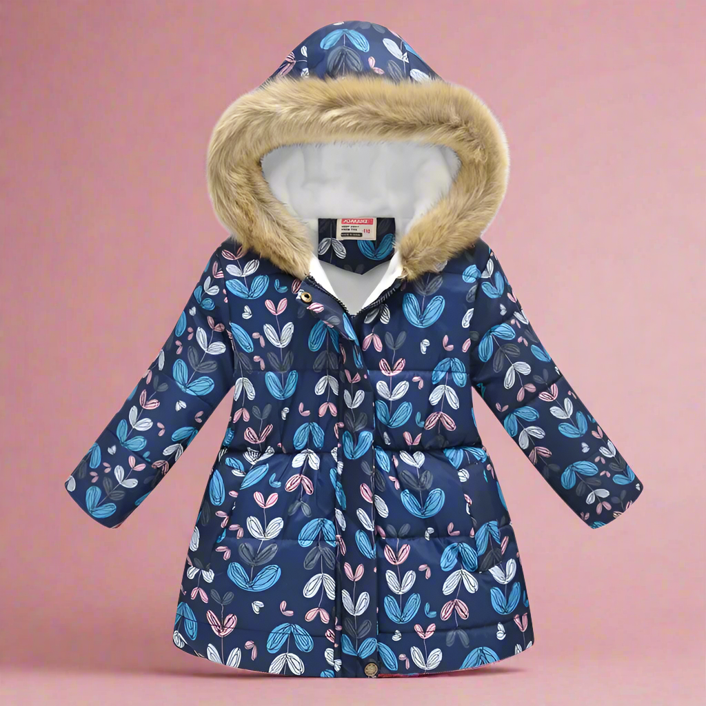 CozyTrend – Elegant & Cozy – Padded Winter Jacket for Girls