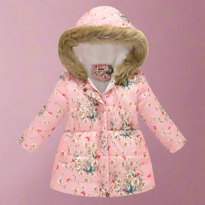 CozyTrend – Elegant & Cozy – Padded Winter Jacket for Girls