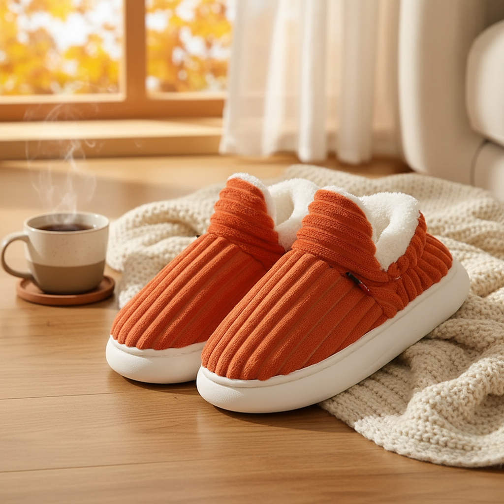 WarmNest – Snuggly Soft & Warm – Anti-Slip Slippers
