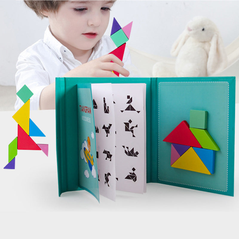 3D Puzzle Tangram Game™ - Endless Puzzle Fun - Magnetic Puzzle Game