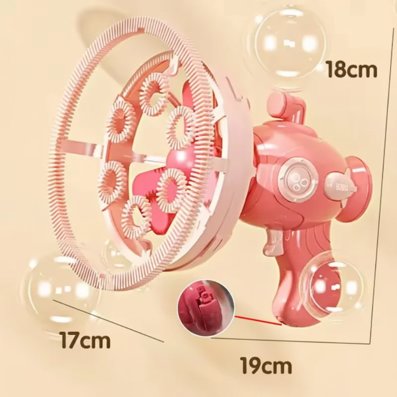HappyBubbles – Playfully & Safely – Bubble Gun for Children