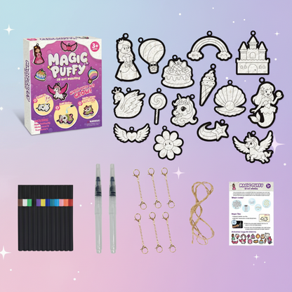 Magic Puff Paint – Creative & Interactive – Craft Set with Magical Foam Texture