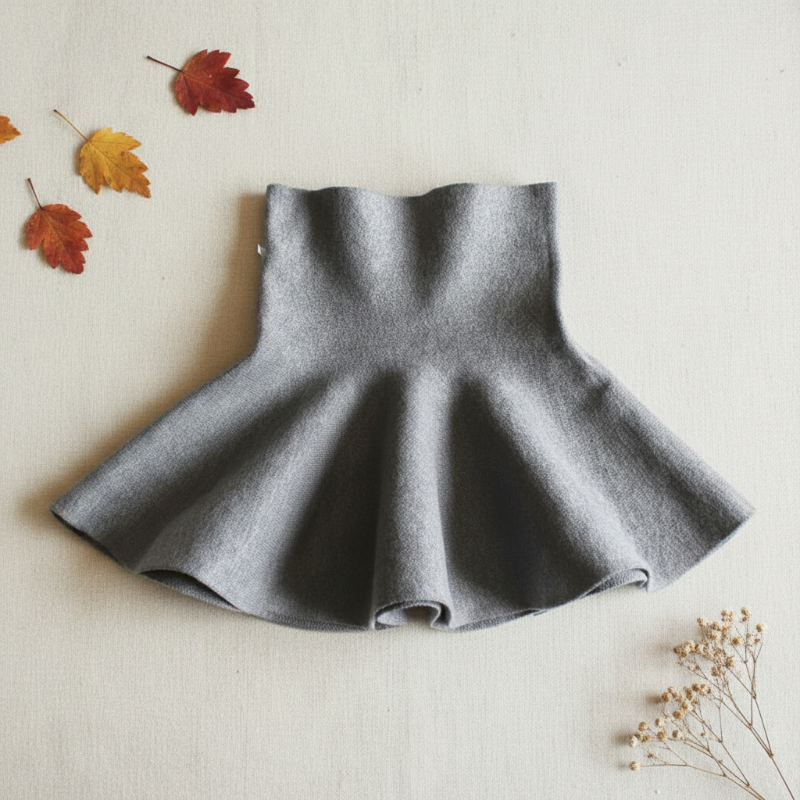 Girls Knitted Skirt – Comfort & Style – Kids Skirt