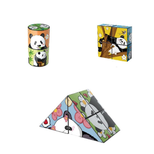 Panda Puzzle™ - educational entertainment - Puzzle Cube