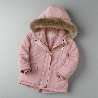 CozyTrend – Elegant & Warm – Parka Winter Jacket with Fur Collar