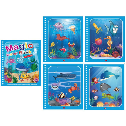 Magic Water Book™ - Reveal the Drawing - Coloring Book