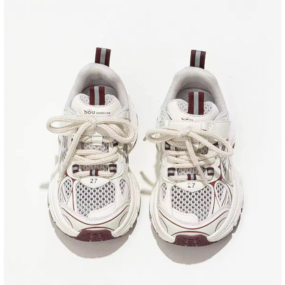 Mini Fashion – Breathable & Lightweight – Bordeaux Kids' Sneakers