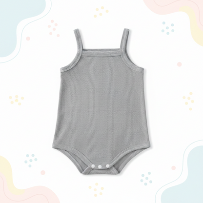 Summer Bodysuit – Lightweight & Comfortable – Knitted Baby Romper