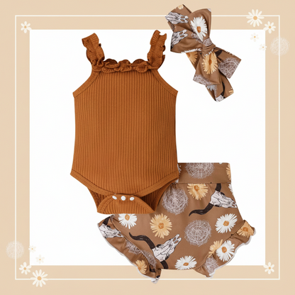 Baby Girl Summer Outfit – Cute & Airy – Baby Clothing Set