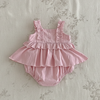 TinyBloom – Cute & Soft – Baby & Toddler Dress with Ruffles