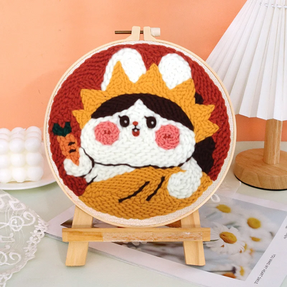 Kids Punch Needle Set | DIY Home Decor | Craft Activity Unisex Design