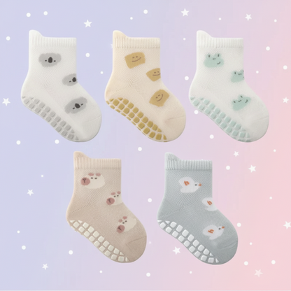 Soft Grip Socks – Soft & Practical – Baby Nonslip Socks
