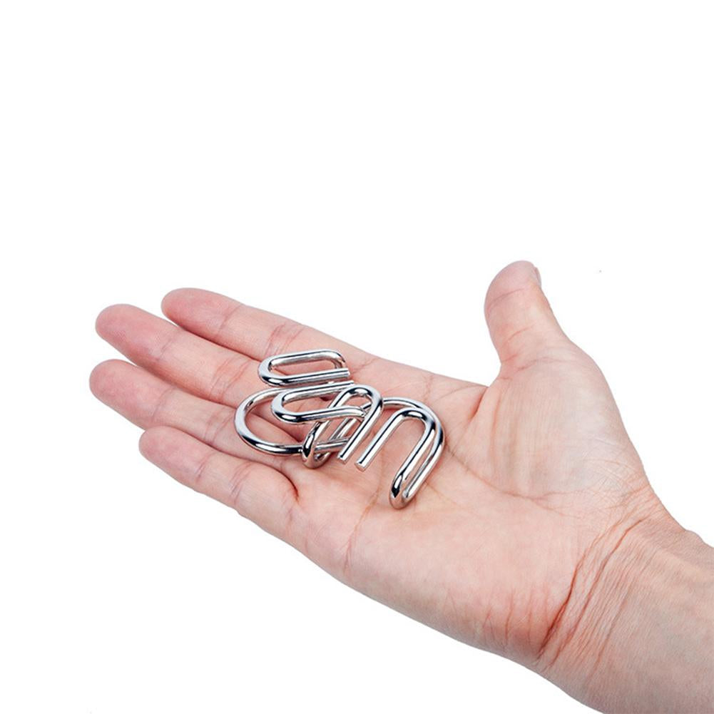 Metal Puzzle Ring Set™ - Metal Puzzle Fun - Puzzle Ring