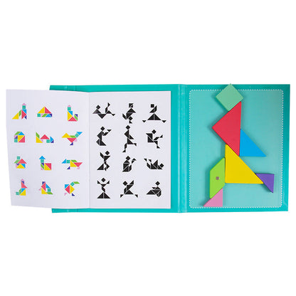 3D Puzzle Tangram Game™ - Endless Puzzle Fun - Magnetic Puzzle Game