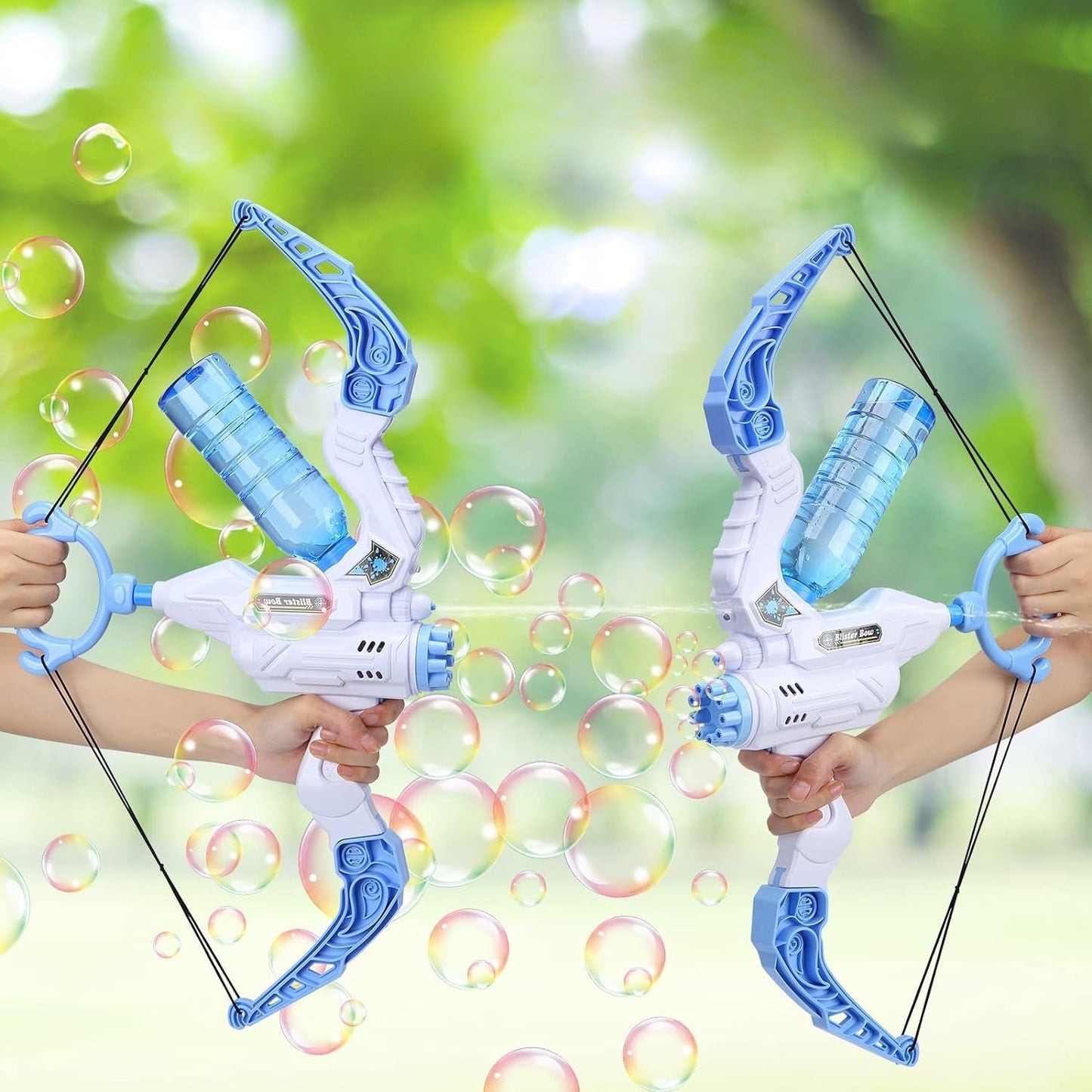 TrendyToys – Active & Creative – 2-in-1 Arch Bubble Blowing Machine